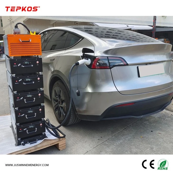 Mobile Stacked Lithium Battery EV Charger